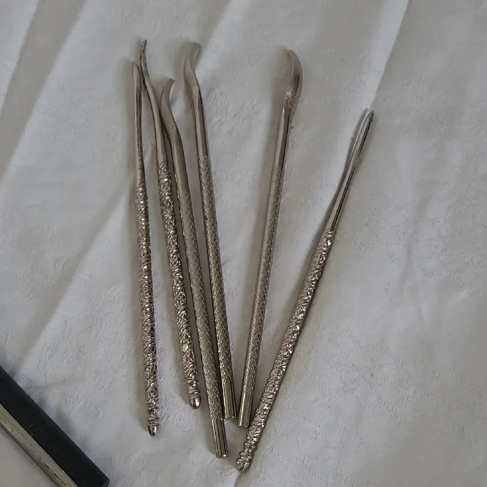 Vintage Silver Nutcracker and Pick Set Lot Of 10 Pieces